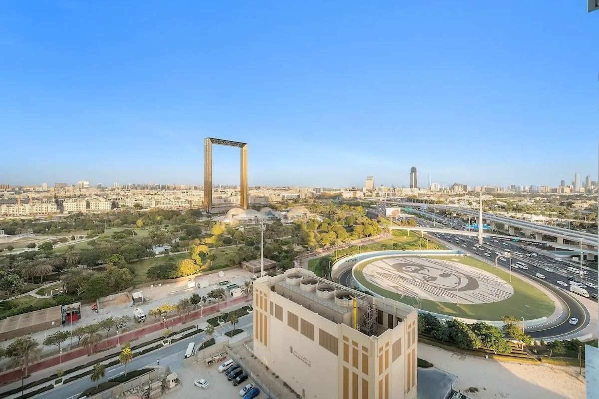 Apartment First Class 2Br Panoramic Views Of Dubai Frame United Arab Emirates